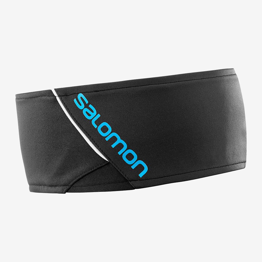 Salomon Singapore Mens Headband - RS Black | 07651-LEHK